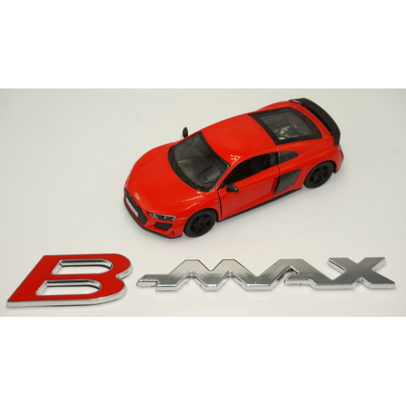 Ford B MAX Krom ABS 3M 3D Bagaj Yazı Logo - 3