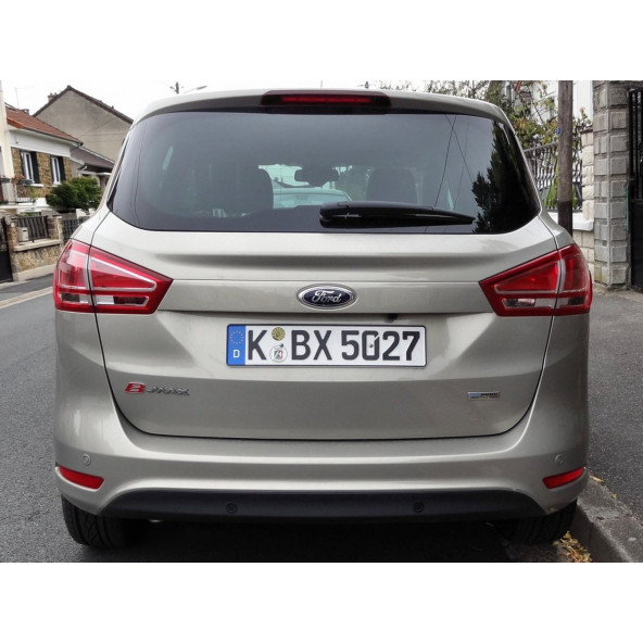 Ford B MAX Krom ABS 3M 3D Bagaj Yazı Logo - 5