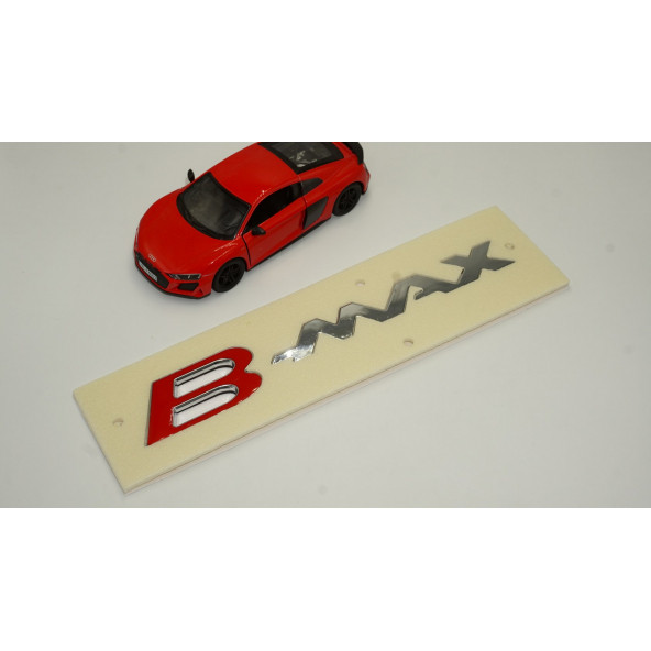 Ford B MAX Krom ABS 3M 3D Bagaj Yazı Logo - 8