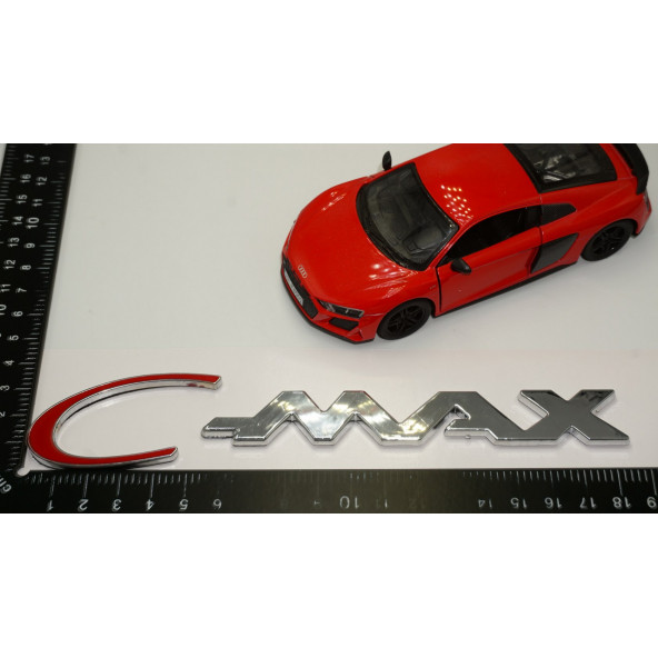 Ford C MAX Krom ABS 3M 3D Bagaj Yazı Logo - Resim 4