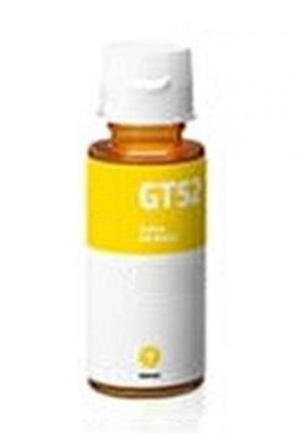 Hp Uuyumlu GT-52 (70ML) Muadil Sarı Mürekkep