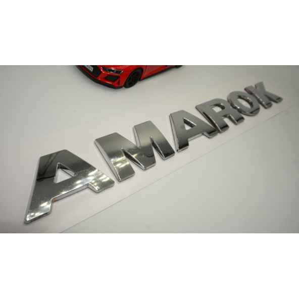 VW Volkswagen Amarok Bagaj Krom ABS 3M 3D Yazı Logo Amblem - 3