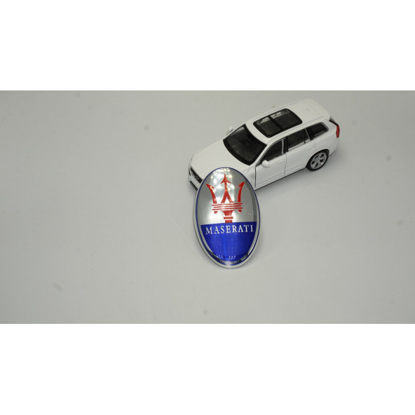 Maserati Quatrroporte Granturismo Ghibli Ön Kaput Logo Orjinal Ürün - 2
