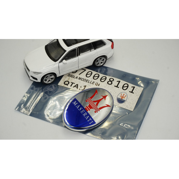 Maserati Quatrroporte Granturismo Ghibli Ön Kaput Logo Orjinal Ürün - 7