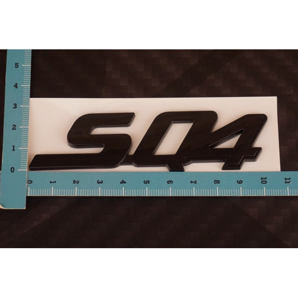Maserati SQ4 Ghibli Gransport Quattroporte Granlusso Q4 SQ4 GTS Bagaj Logo - 4