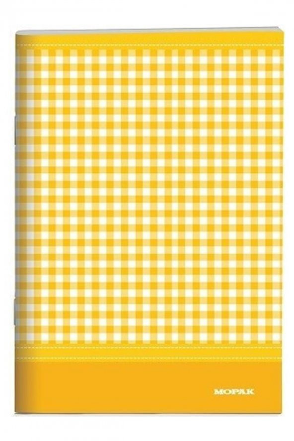 Mopak A4 100 Yaprak Karton Kapak Dikişli Defter Kareli 4 Adet - 5