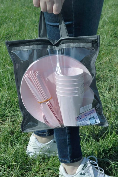 Pudra, Çantalı Piknik Seti 30 Parça ürün görseli 1