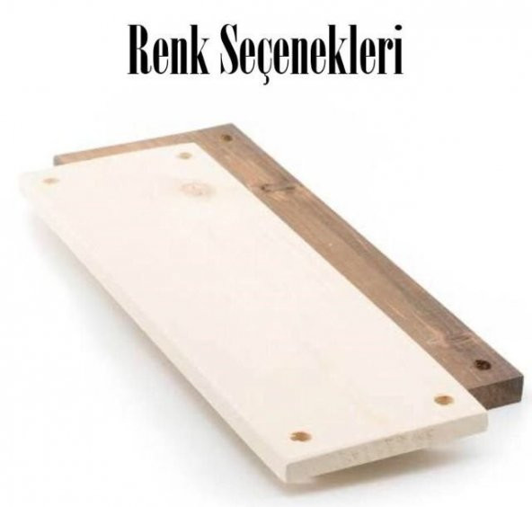 Ahşap Çiçeklik Saksı Standı Altlığı - 4