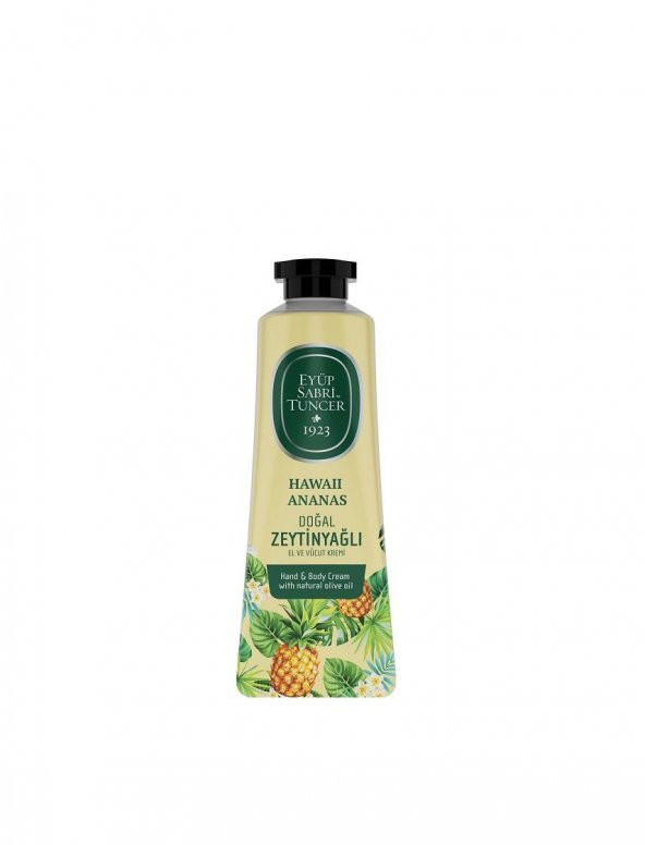 Eyüp Sabri Tuncer Hawaii Ananas Zeytinyağlı El ve Vücut Kremi 50 ml