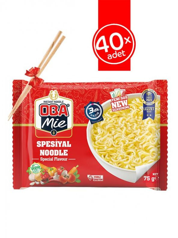 Oba Mie Spesiyal Noodle 40lı - 3