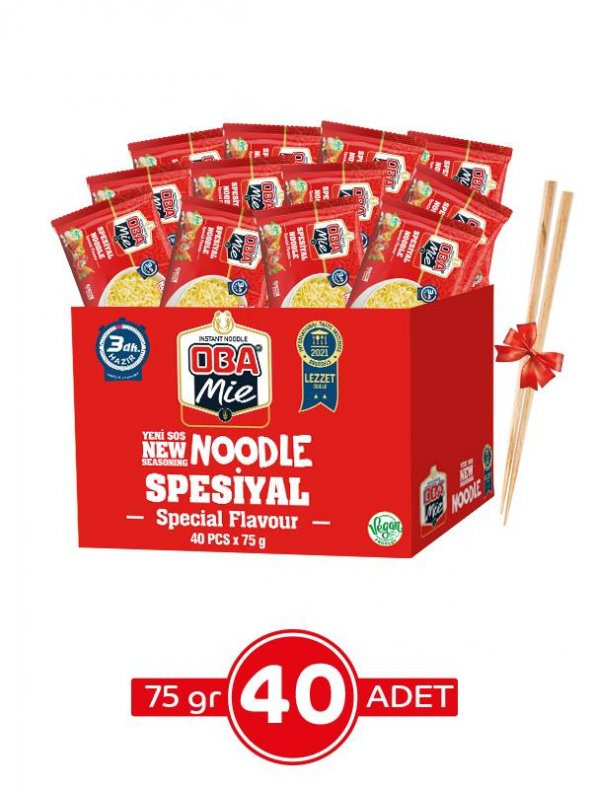 Oba Mie Spesiyal Noodle 40lı