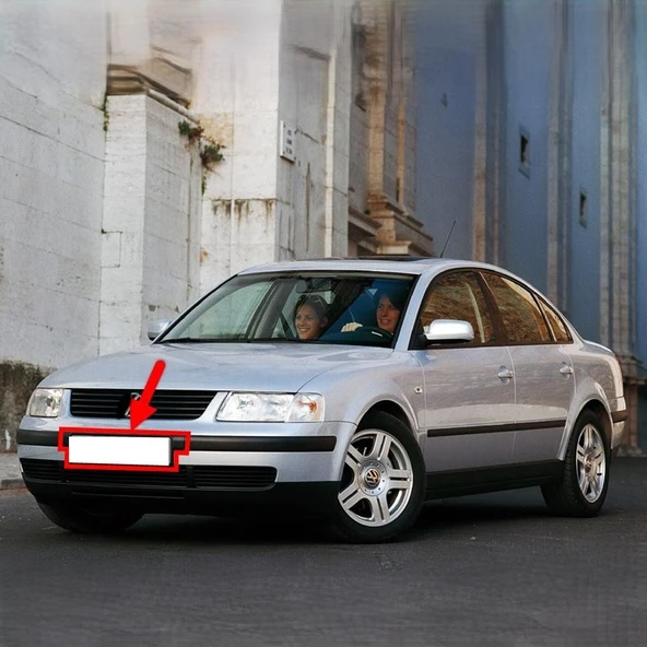 VW Passat B5 1997-2000 Ön Tampon Orta Plakalık Altı Plastik 3B0807719 ürün görseli