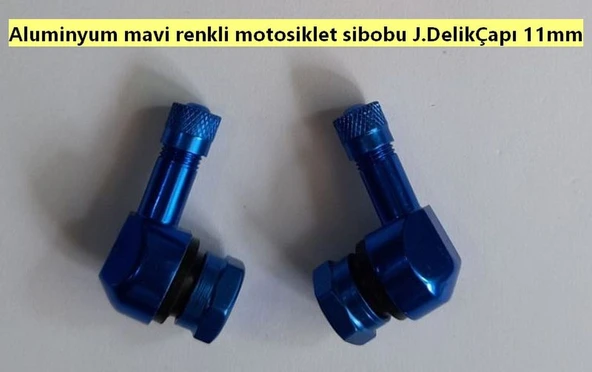 ALUMINYUM MOTOSİKLET SİBOBU JD=11.5 MAVİ RENK ürün görseli