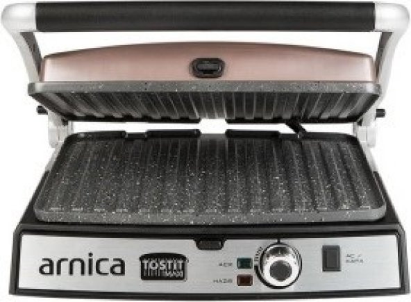 Arnica Tostit Maxi Granit Rose 2000 W Tost Makinesi ( GH26244 ) - 4