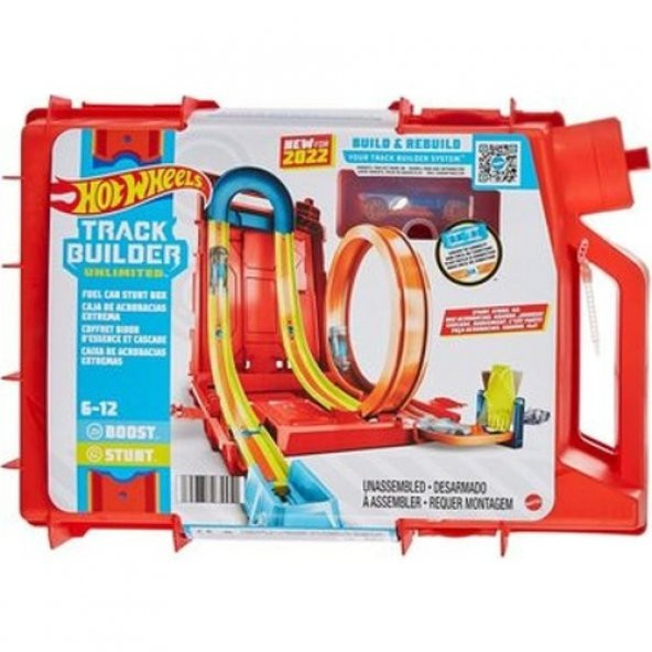 Hw Track Builder Unlimited Benzin Bidonu Akrobasi Seti - HDX78