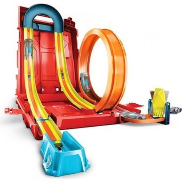 Hw Track Builder Unlimited Benzin Bidonu Akrobasi Seti - HDX78 - 2