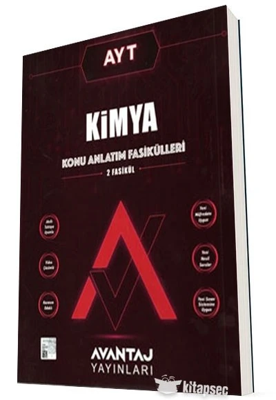 AYT Kimya Konu Fasikülleri Avantaj Yayınları