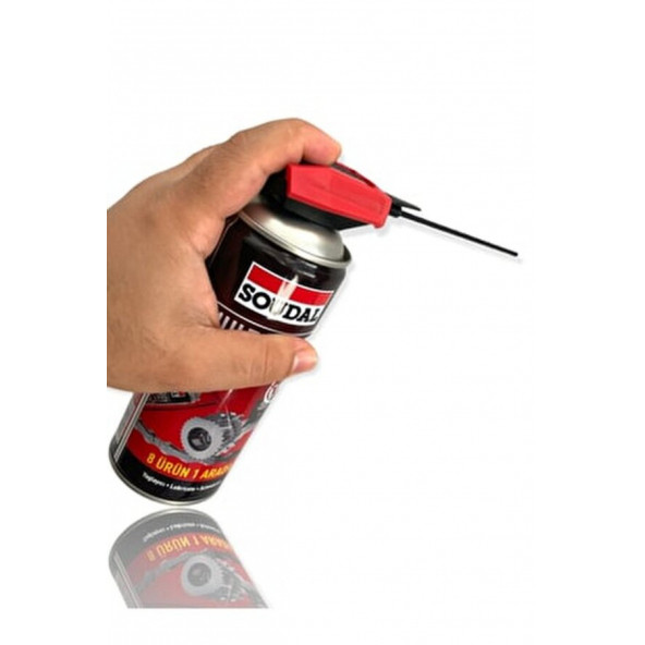 SOUDAL ÇOK AMAÇLI 8 İN 1 MULTİ SPREY ( YAĞLAYICI - PAS ÇÖZÜCÜ ) 400 ML - 2