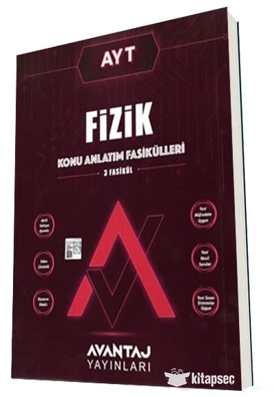 AYT Fizik Konu Anlatım Fasikülleri Avantaj Yayınları