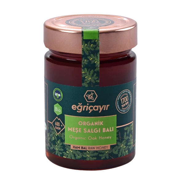 Eğriçayır Organik Meşe Balı 450 gr