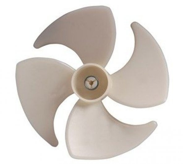 İÇ FAN PERVANESİ PLASTİK 15CM BEYAZ- ( 1 ADET)