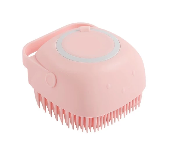 Şampuan Hazneli Silikonlu Evcil Hayvan Yıkama Fırçası - 2