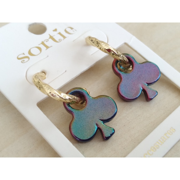 BAYAN KÜPESİ, YENİ SERİ EKONOMİK GOLD METAL MAÇA HALKA KÜPE, KÜPE SETİ, Sortie Bayan Küpesi,