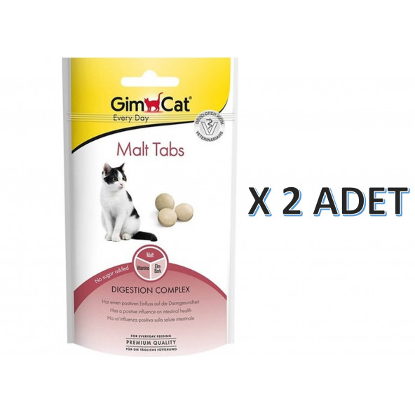 Gim Cat Gimcat Malt Tabs Kedi Ödülü 40 gr X 2 ADET