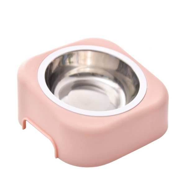 Mikopet Eğimli Çelik Kedi Köpek Mama Kabı -Yeşil - 3