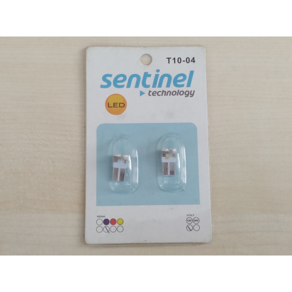 T10 DİPSİZ LED AMPUL (4 ÇİPLİ) MAVİ 12V (2ADET FİYATI) T10 GÖSTERGE, PARK, SİNYAL, PLAKA AMPULU - 5