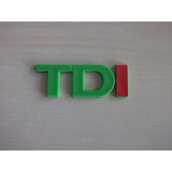 TDI BAGAJ YAZISI YEŞİL (PLASTİK) TDI ARMASI, TDI YAZISI, TDI LOGOSU