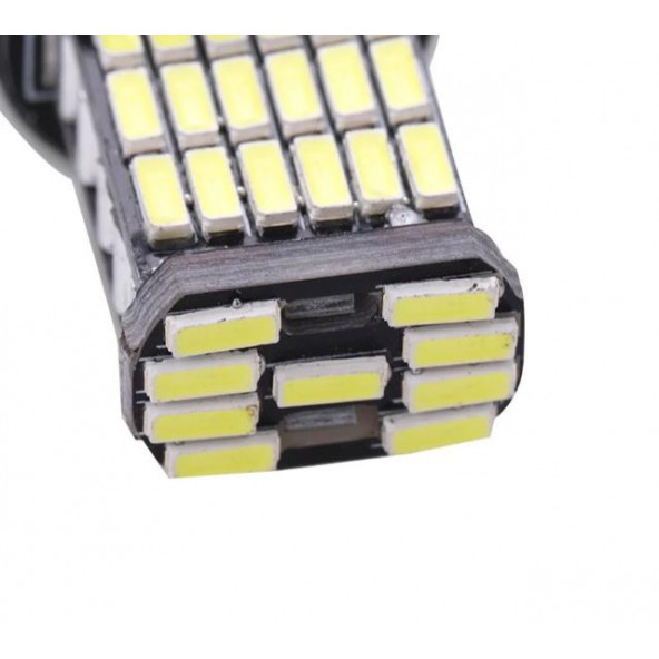 Ba15S 1156 P21W 45 Led BEYAZ Geri Vites Sinyal Stop Ampulü 2 Adet 1 Takım - 8