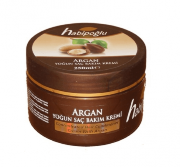 Habipoğlu Bitkisel Argan Saç Bakım Kremi 250 ML - Resim 2