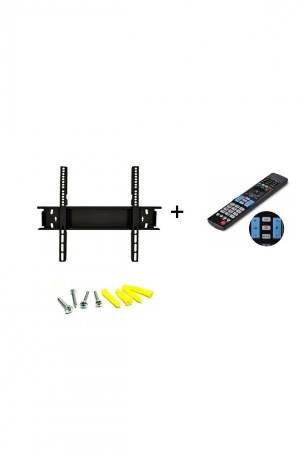 Lg Samsung 42 43 49 50 55  Inch Led Tv Askı Aparatı + LG KUMANDASI HEDİYE