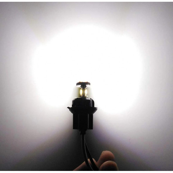 T10 Led 26 Ledli BEYAZ W5W Metal Ultra Power Park Plaka Tavan Ampulü 10 Adet - 3
