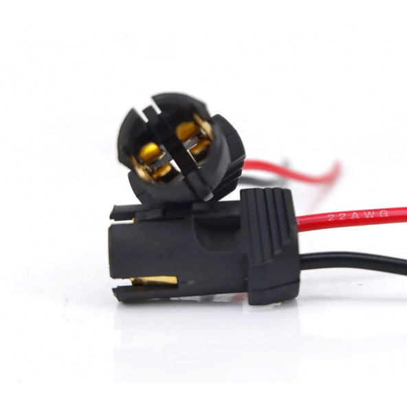 T10 Soket W5w 168 194 Oto Kablolu Soket 2 Adet - 2