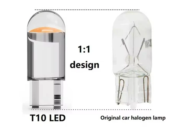 T10 Silikon Led 10 ADET Beyaz Park Bagaj Plaka İç Aydınlatma - 2