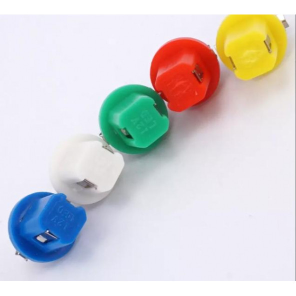 T5-8.5D Led Kilometre Kadran Aydınlatma Ampülü 10 ADET Beyaz - 3