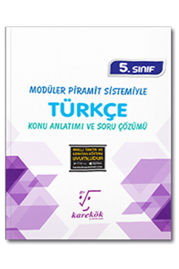5. Sınıf Türkçe Konu Anlatımı ve Soru Çözümü Karekök Yayınları - 1