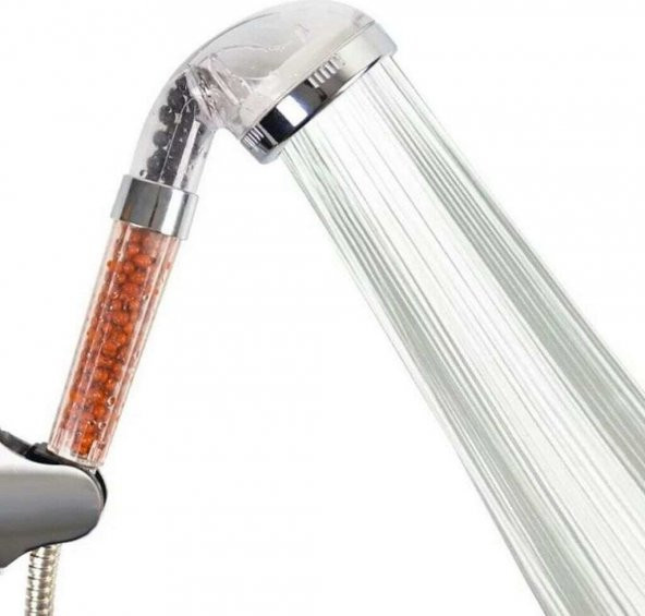 Filtreli Ve Su Tasarruflu Arıtmalı Duş Başlığı Iyon Boncuklu Stres Azaltıcı Başlık - 4