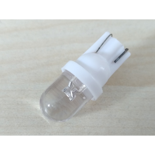 T10 DİPSİZ LED AMPUL (İTHAL) BEYAZ 12V (1ADET FİYATI) T10 PARK, SİNYAL, PLAKA, GERİ VİTES AMPULU - 2