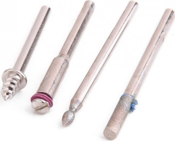 Taşlama Zımpara Seti - 105 Parça Gravür Oyma Dremel Taşlama Zımpara Aksesuar Uc Seti Hobi Aletleri - 6