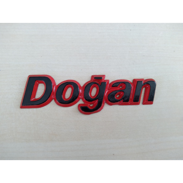 DOĞAN YAZISI RENKLİ kırmızı - DOĞAN ARMASI (DOĞAN BAGAJ YAZISI) DOĞAN BAGAJ LOGOSU