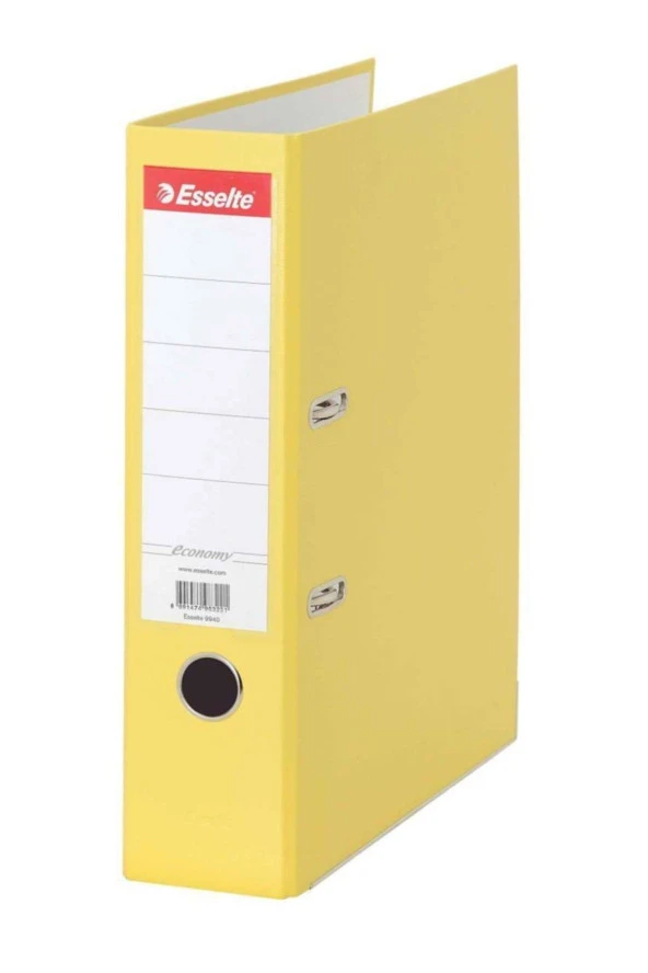 Esselte Klasör Plastik Geniş Sarı Büro Klasörü (1 Adet)