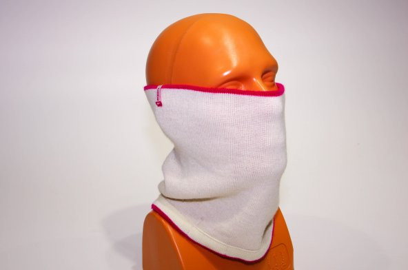Yetişkin Polar Kayak Boyunluğu Pembe-Beyaz Wedze