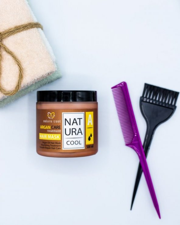 Natura Cool Argan Saç Bakım Seti - 3