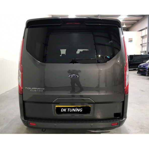 Ford Tourneo Custom 2014+ 3M 3D Parlak Krom ABS Bagaj Yazı - Resim 4