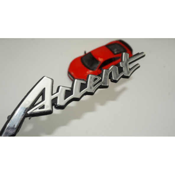 Hyundai Accent Bagaj Abs 3M 3D Yazı Logo Amblem