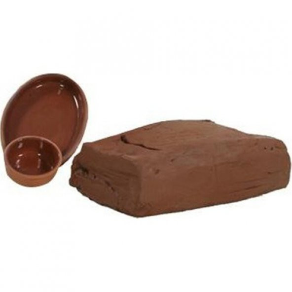 Hayal Sepeti Seramik Kil Hamuru Doğal Kahverengi 500 gr. - 2