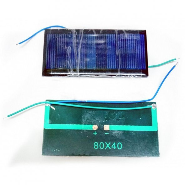 Hayal Sepeti Güneş Enerjisi Pili & Paneli 8x4 cm